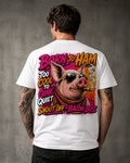 🐷 Born to Ham – Bacon Boss Funny Graphic T-Shirt