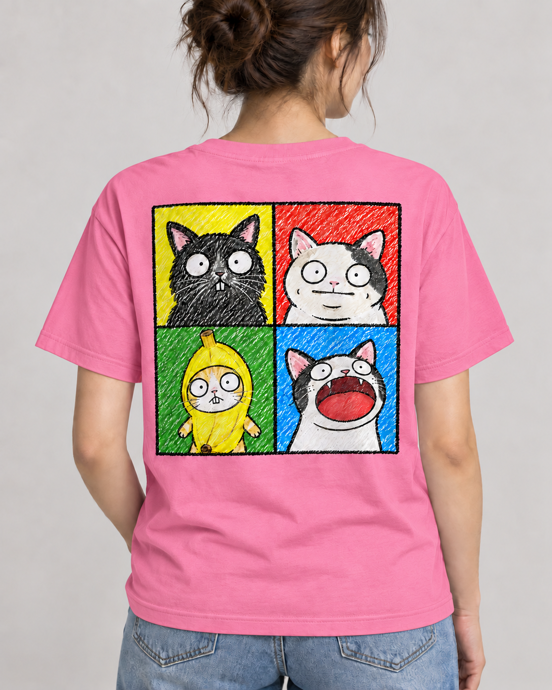 Funny Cat Pop Art