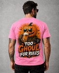 Too Ghoul for Rules Halloween Pumpkin Graphic Collections T-Shirt unisex