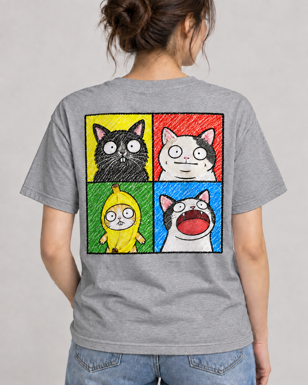 Funny Cat Pop Art