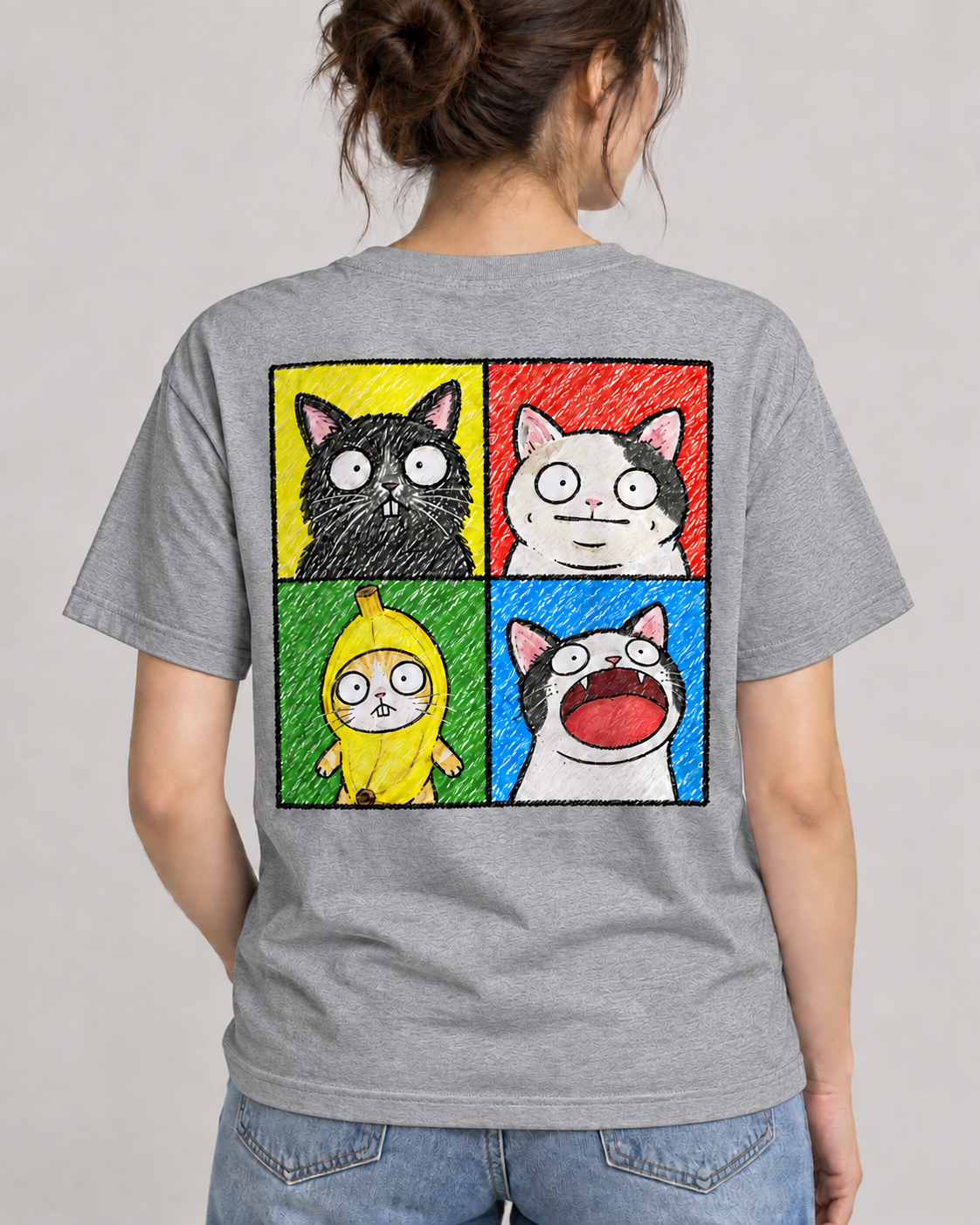 Funny Cat Pop Art