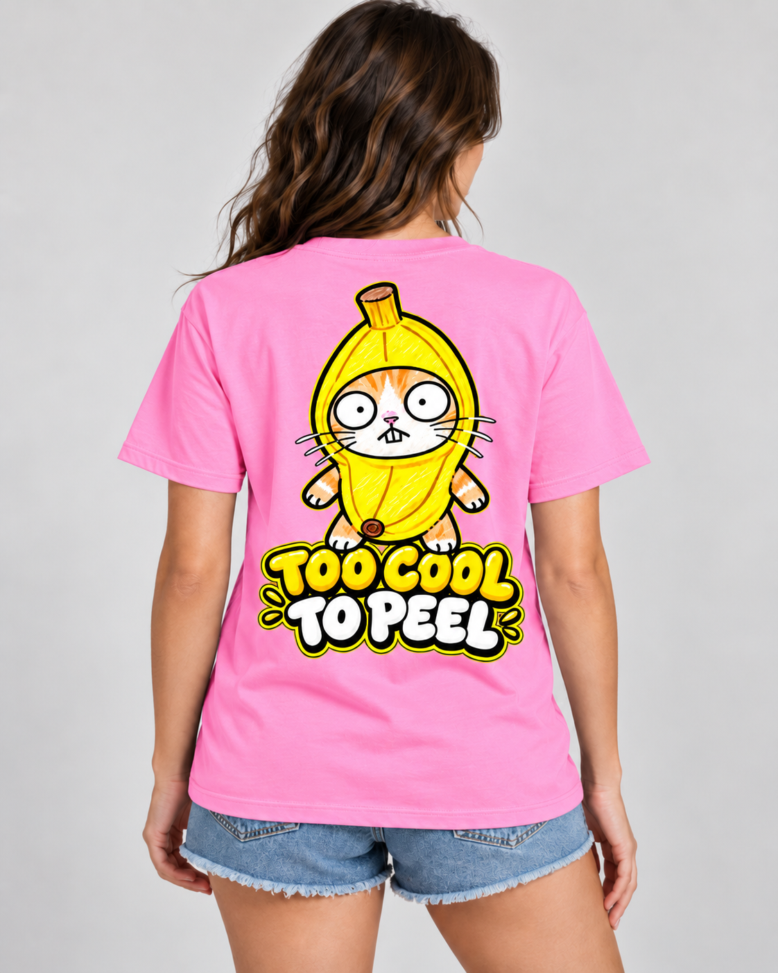 Too Cool to Peel – Funny Banana Cat