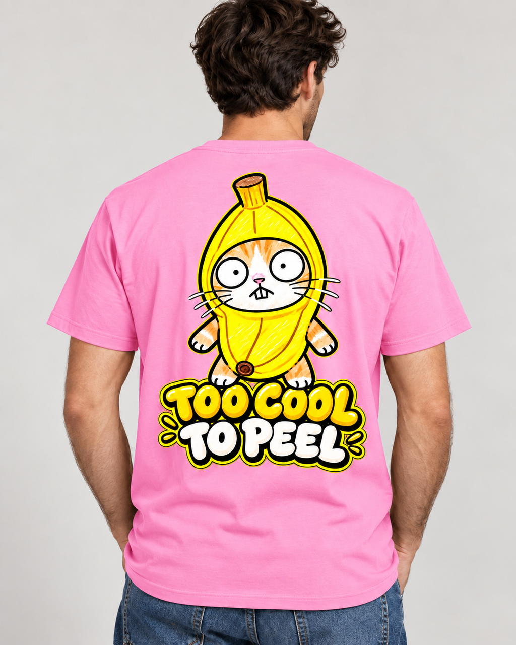 Too Cool to Peel – Funny Banana Cat