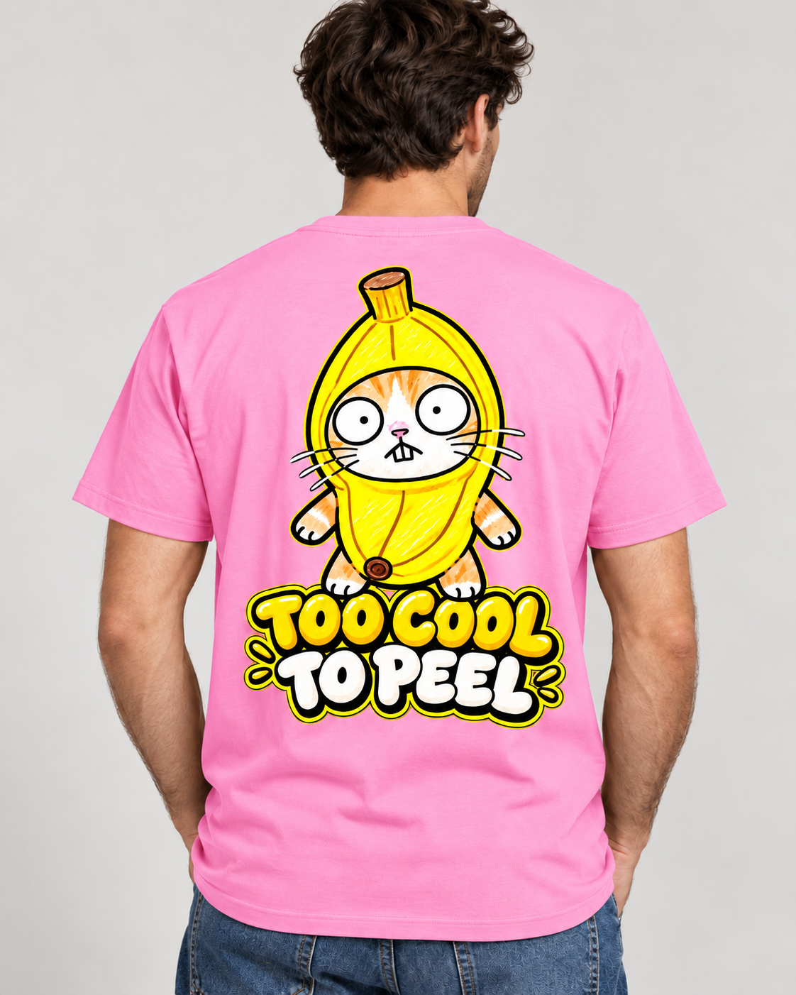 Too Cool to Peel – Funny Banana Cat