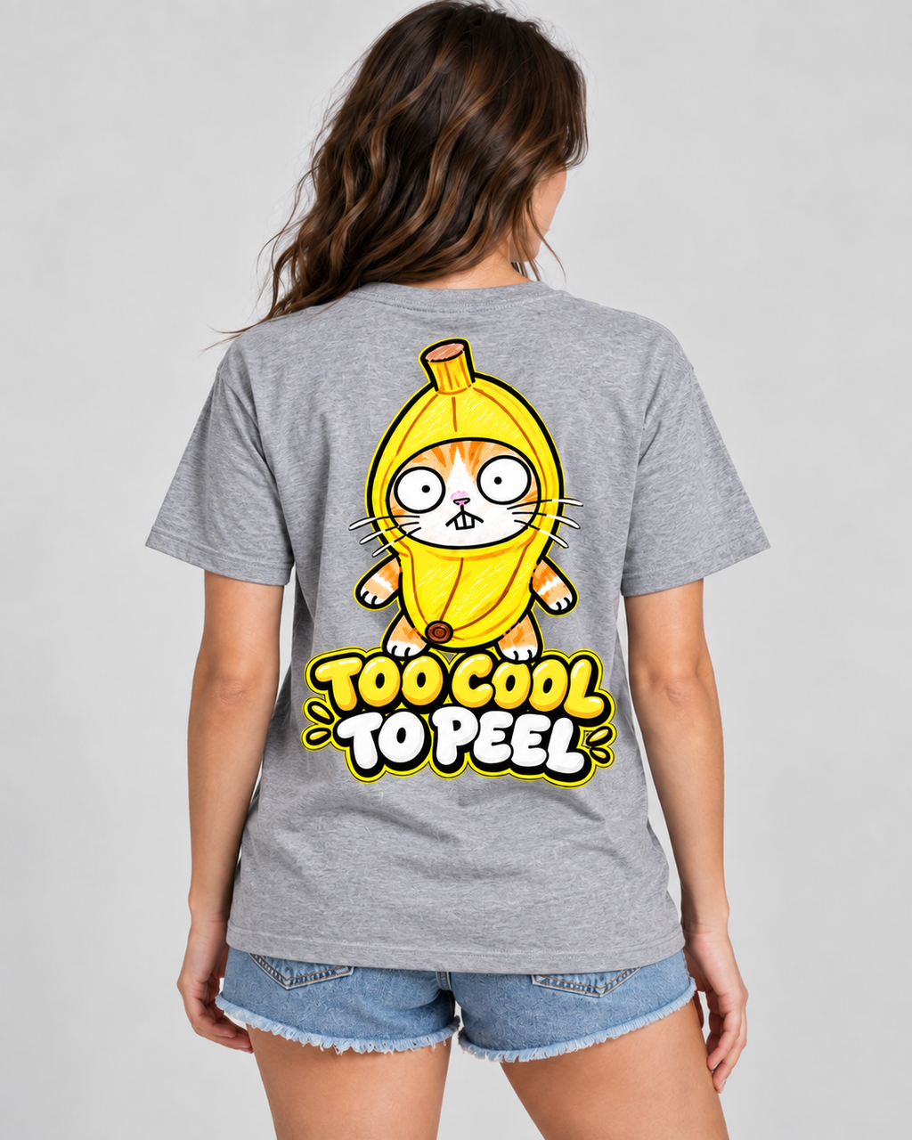 Too Cool to Peel – Funny Banana Cat