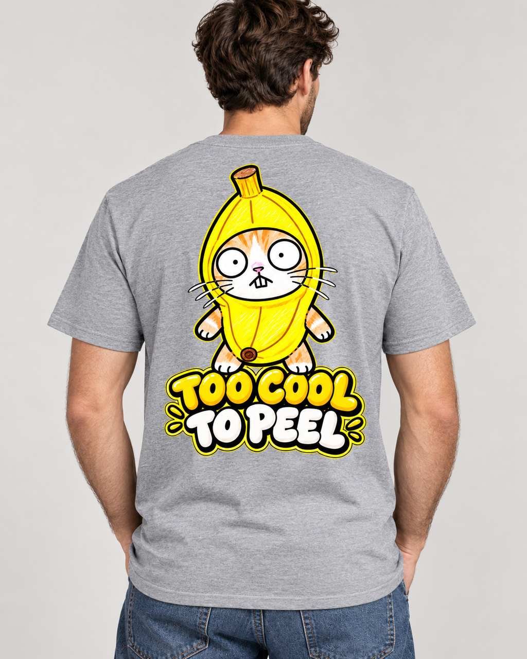 Too Cool to Peel – Funny Banana Cat