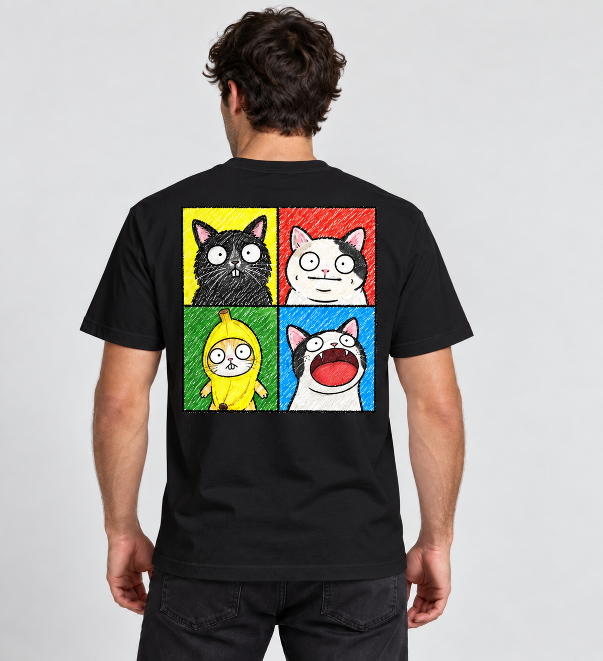 Funny Cat Pop Art