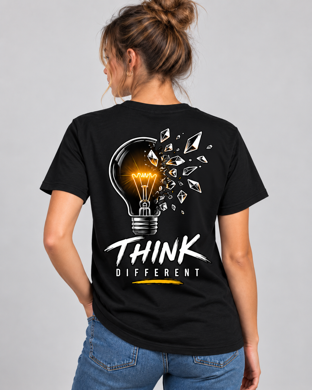 Think Different | Creative Light Bulb