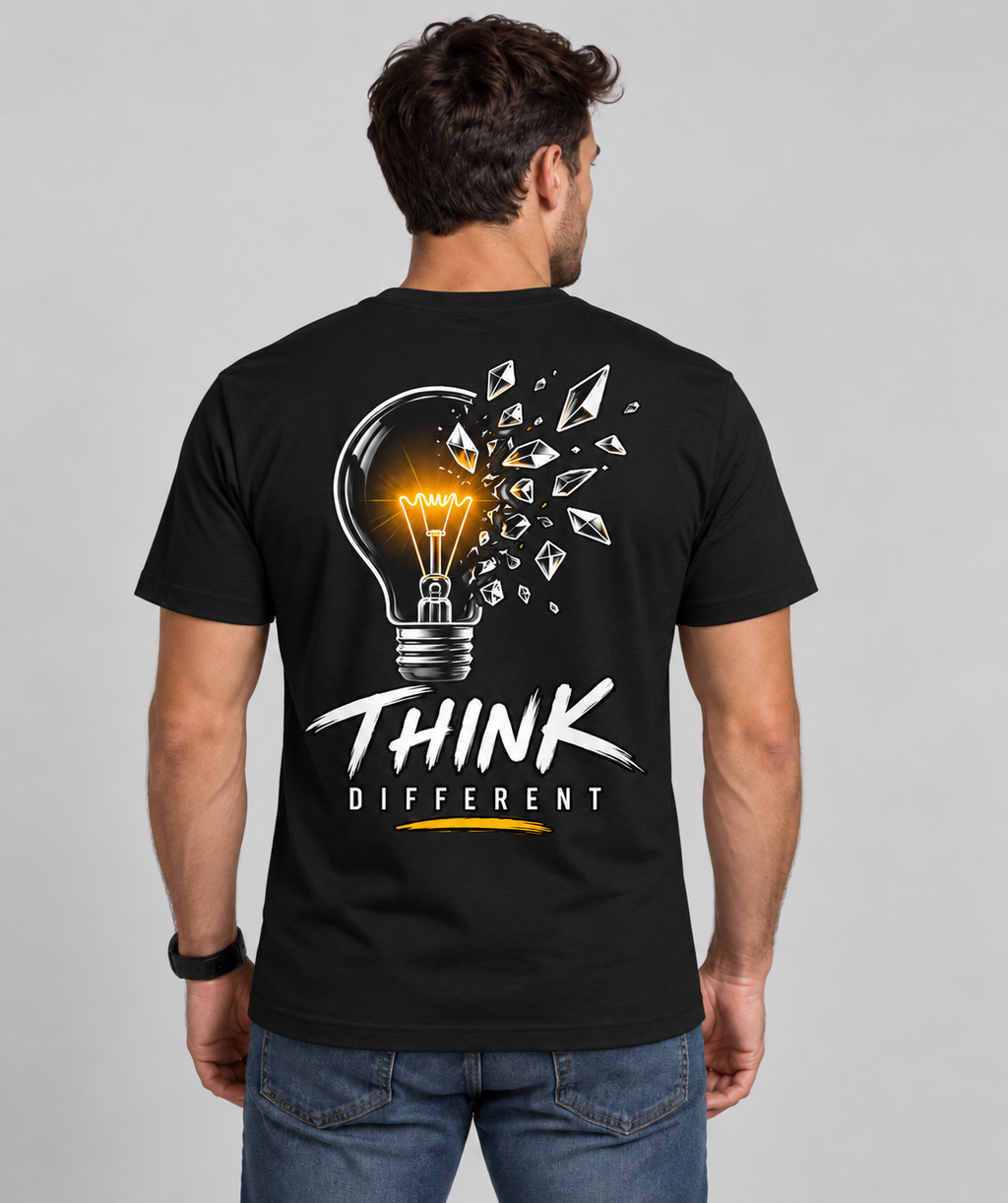 Think Different | Creative Light Bulb