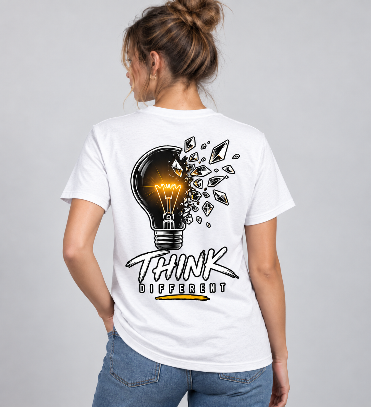 Think Different | Creative Light Bulb