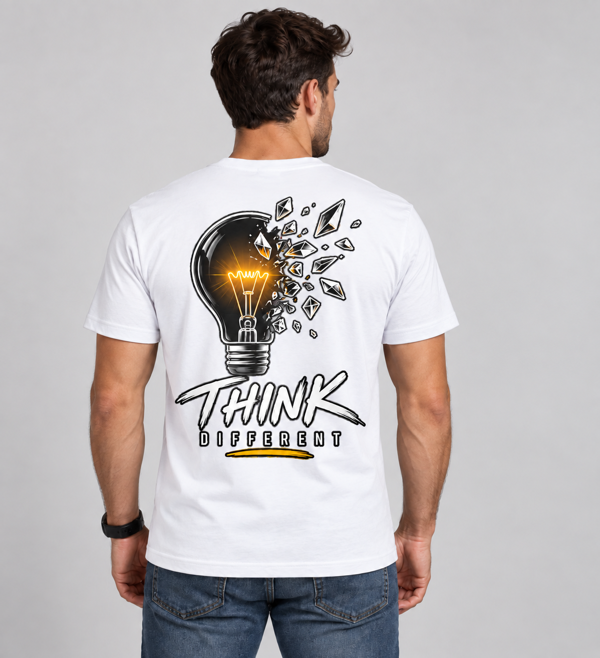 Think Different | Creative Light Bulb