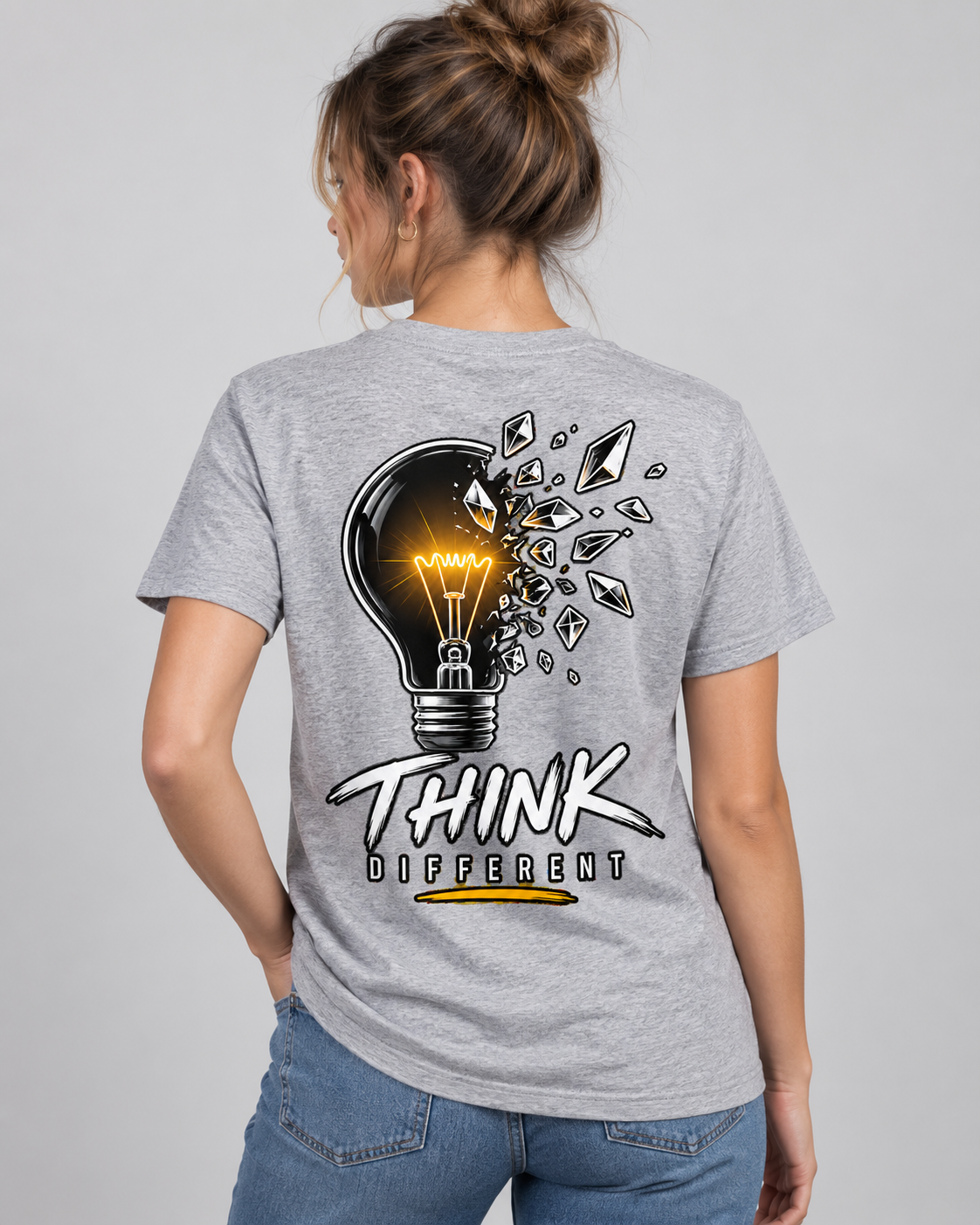 Think Different | Creative Light Bulb