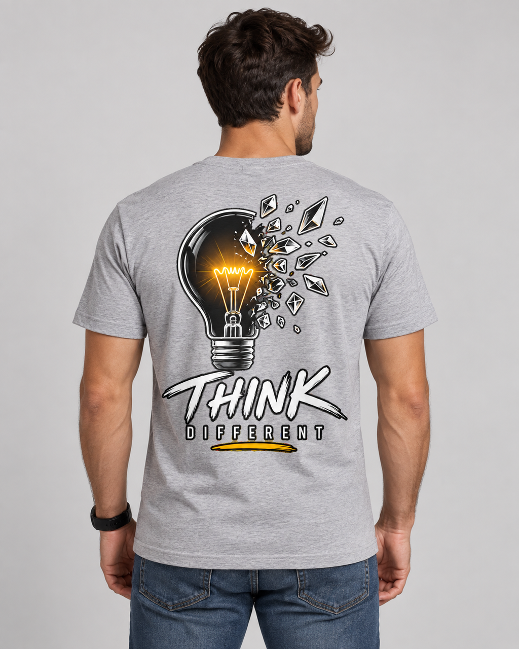 Think Different | Creative Light Bulb
