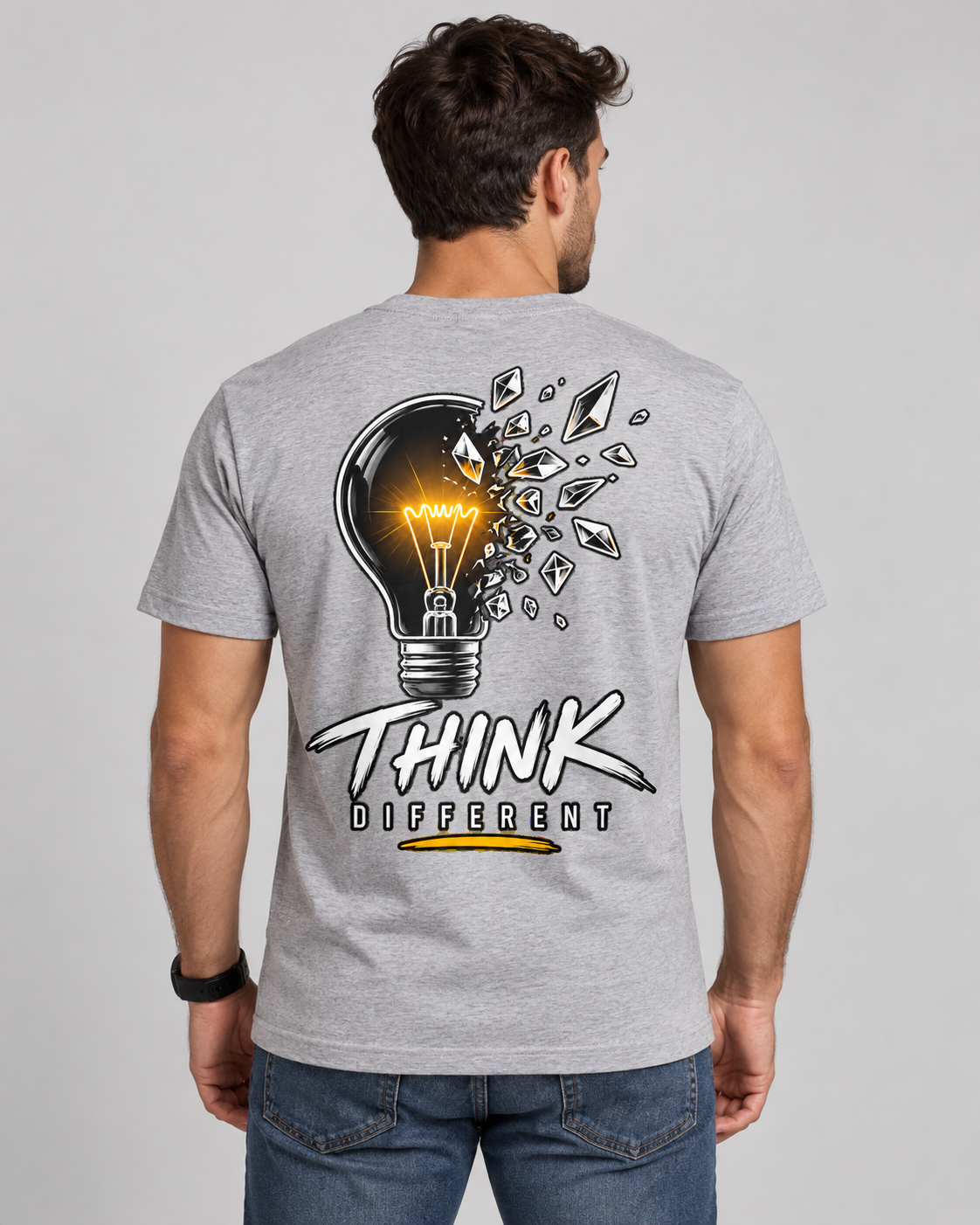 Think Different | Creative Light Bulb